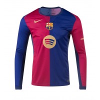 Camiseta Barcelona Primera Equipación Replica 2024-25 mangas largas